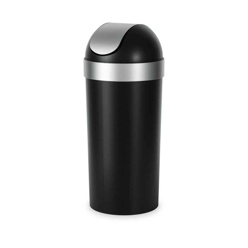 Umbra Venti 16 Gallons Plastic Swing Top Trash Can & Reviews Wayfair